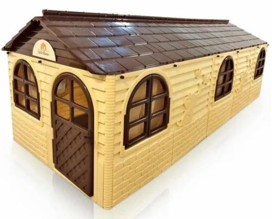 Игрушка детская "Домик детский" с карнизами и шторками (256*129) 025500/22 — фото 2